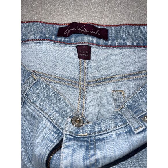 Gloria Vanderbilt Wide Leg Light Color Jeans Size 16 - Picture 2 of 5